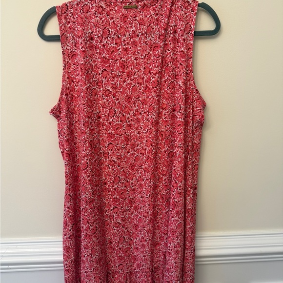 Michael Kors Floral Tie Front Dress XL - Picture 3 of 4